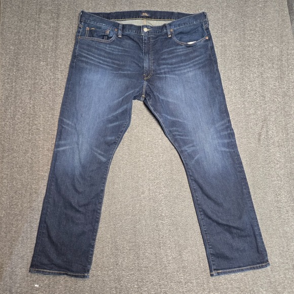 Polo Ralph Lauren Men's Varick Slim Straight Denim Blue Jeans 42x32 (L31) - Picture 1 of 11